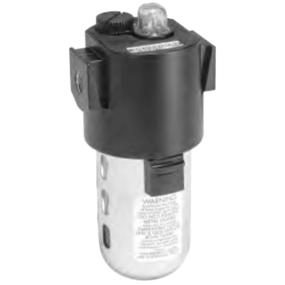 Wilkerson L16 EconOmist / L17 AtoMist Series Modular Lubricator, Port Sizes 1/4, 3/8, 1/2; Flows to 64 SCFM